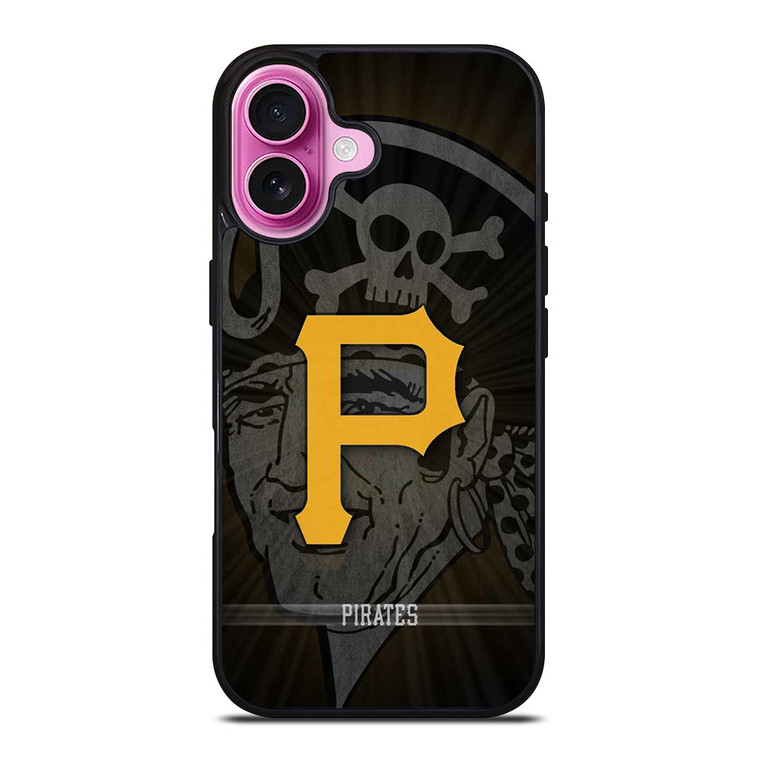 PITTSBURGH PIRATES MLB BASEBALL ICON iPhone 16 Plus Case Cover