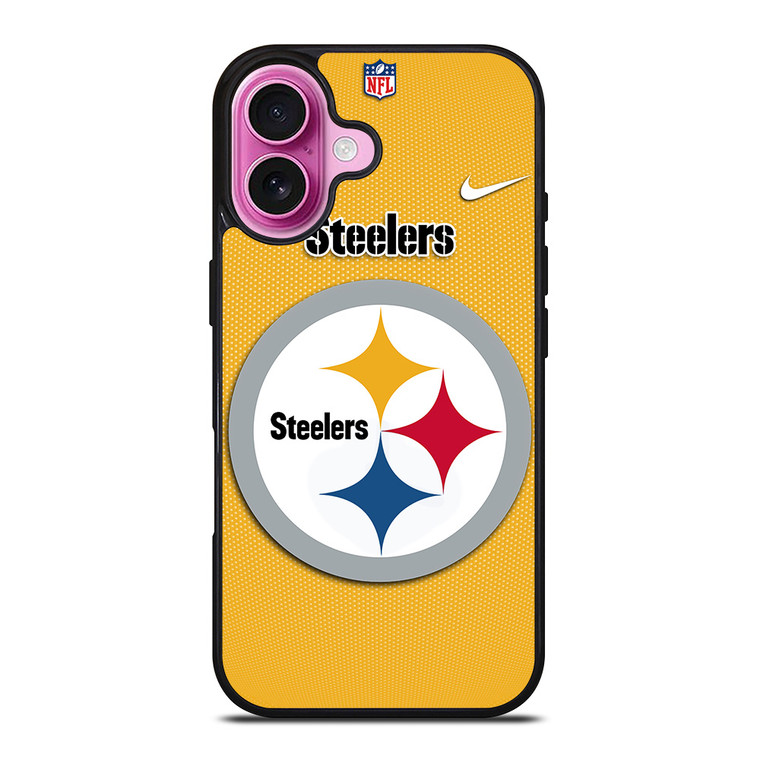 PITTSBURGH STEELERS NFL FOOTBALL NIKE iPhone 16 Plus Case Cover