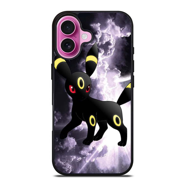 POCKET MONSTER UMBREON POKEMON iPhone 16 Plus Case Cover POCKET MONSTER UMBREON POKEMON iPhone 16 Plus Case Cover