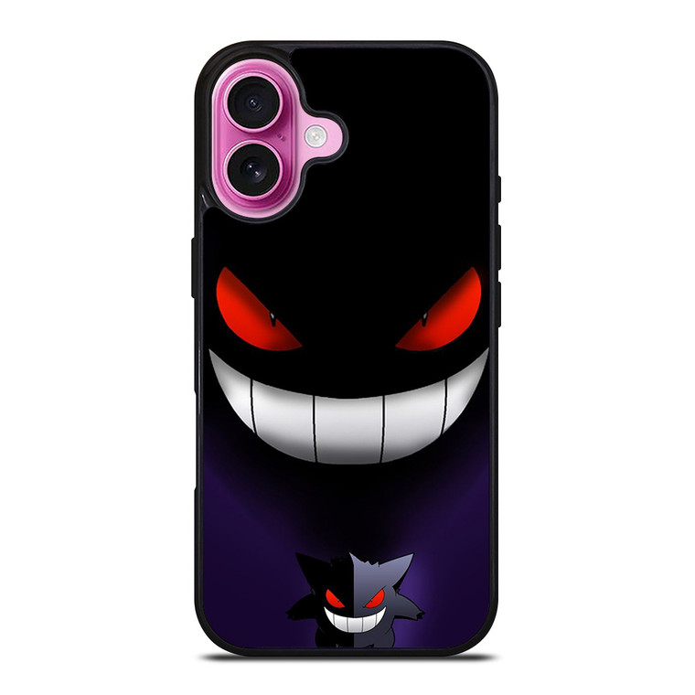POKEMON GENGAR FACE iPhone 16 Plus Case Cover POKEMON GENGAR FACE iPhone 16 Plus Case Cover