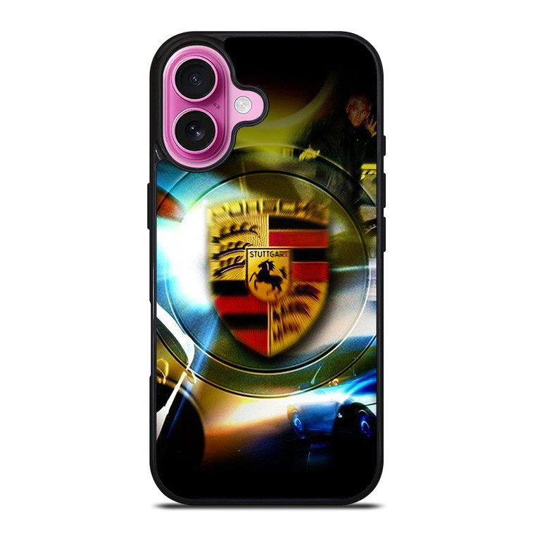 PORSCHE STUTTGART LOGO iPhone 16 Plus Case Cover