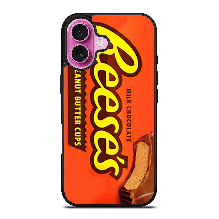 REESE'S PEANUT BUTTER CUPS SNACK iPhone 16 Plus Case Cover REESE'S PEANUT BUTTER CUPS SNACK iPhone 16 Plus Case Cover