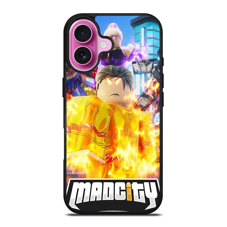 ROBLOX MAD CITY GAMES iPhone 16 Plus Case Cover
