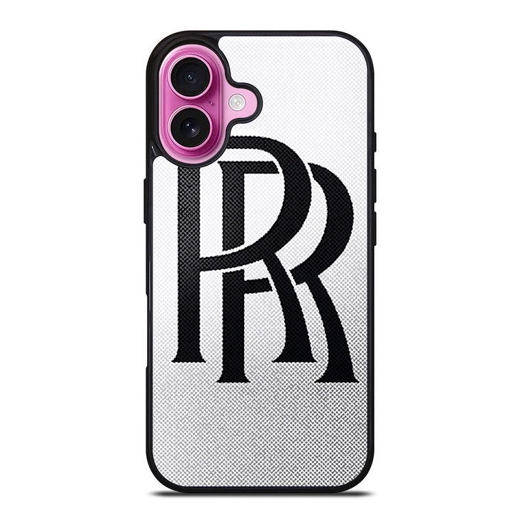 ROLLS ROYCE METAL LOGO iPhone 16 Plus Case Cover