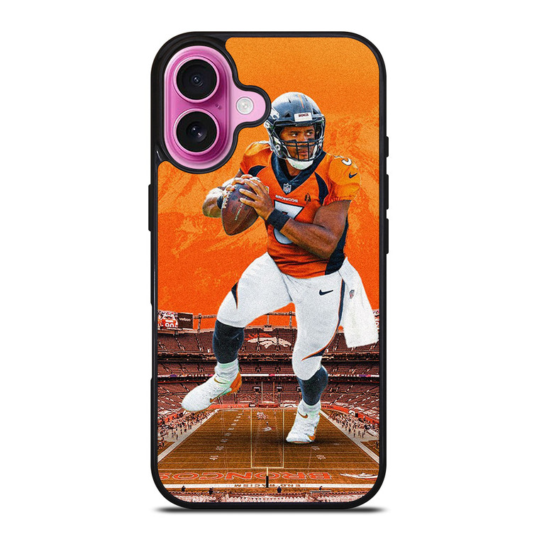 RUSSEL WILSON DENVER BRONCOS iPhone 16 Plus Case Cover