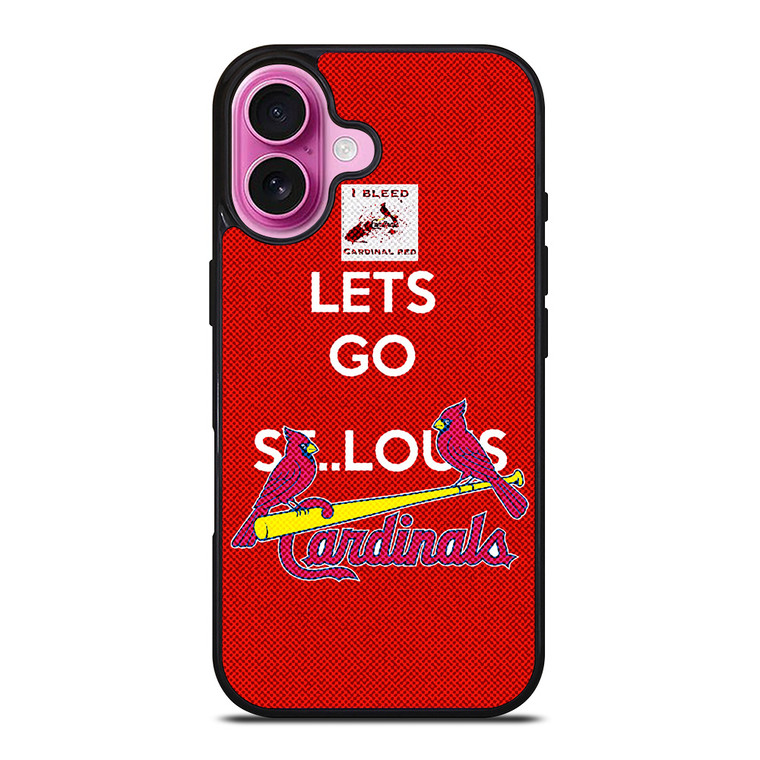 SAINT LOUIS CARDINALS MLB BASEBALL FANS iPhone 16 Plus Case Cover