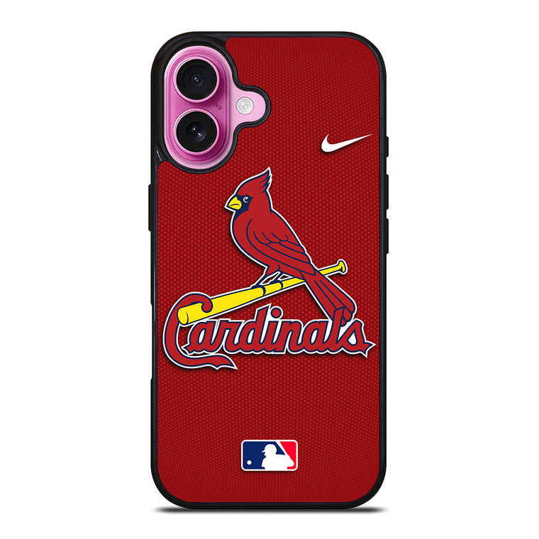SAINT LOUIS CARDINALS MLB BASEBALL NIKE iPhone 16 Plus Case Cover
