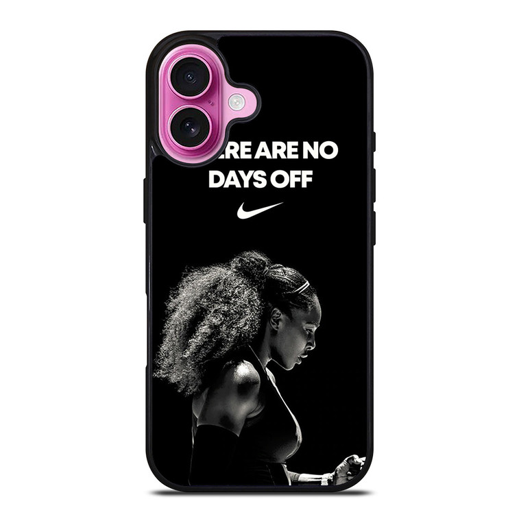 SERENA WILLIAMS NIKE QUOTES iPhone 16 Plus Case Cover SERENA WILLIAMS NIKE QUOTES iPhone 16 Plus Case Cover