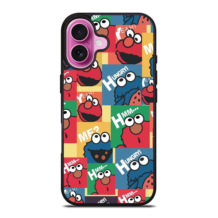 SESAME STREET MUPPETS COLLAGE iPhone 16 Plus Case Cover