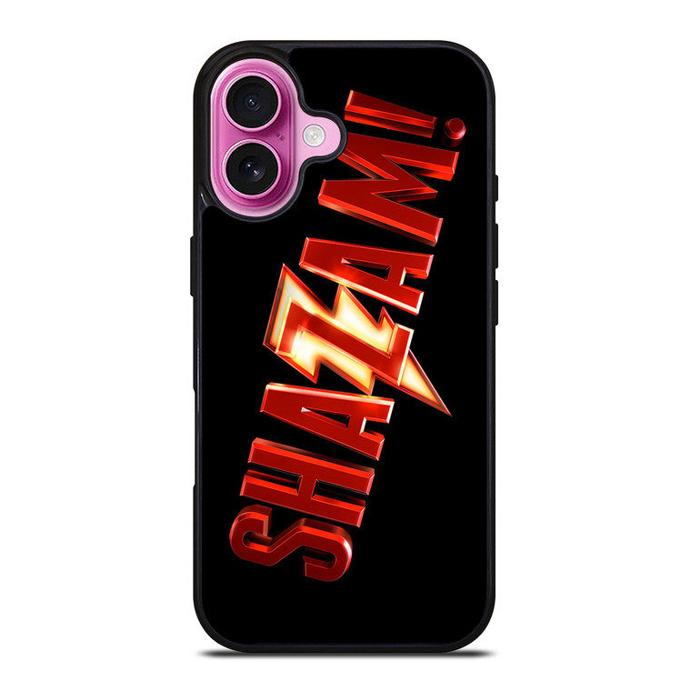SHAZAM SUPERHERO LOGO iPhone 16 Plus Case Cover