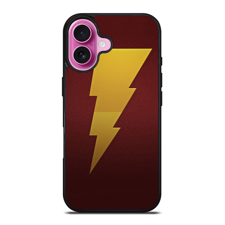 SHAZAM SUPERHERO SYMBOL iPhone 16 Plus Case Cover