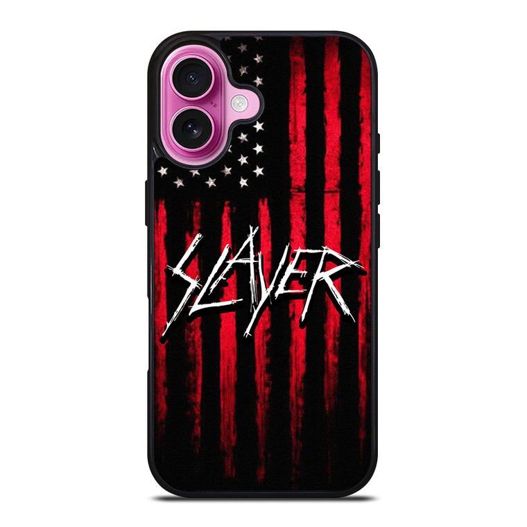 SLAYER ROCK BAND AMERICA iPhone 16 Plus Case Cover