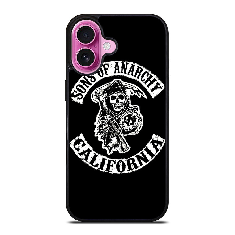 SONS OF ANARCHY LOGO iPhone 16 Plus Case Cover