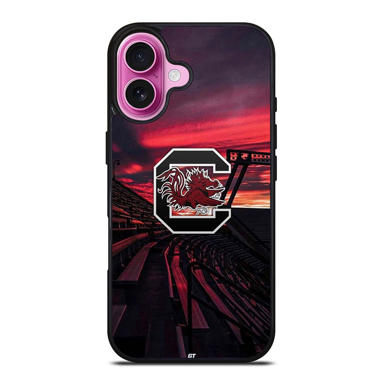 SOUTH CAROLINA GAMECOCKS FOOTBALL UNIVERSITY LOGO iPhone 16 Plus Case Cover
