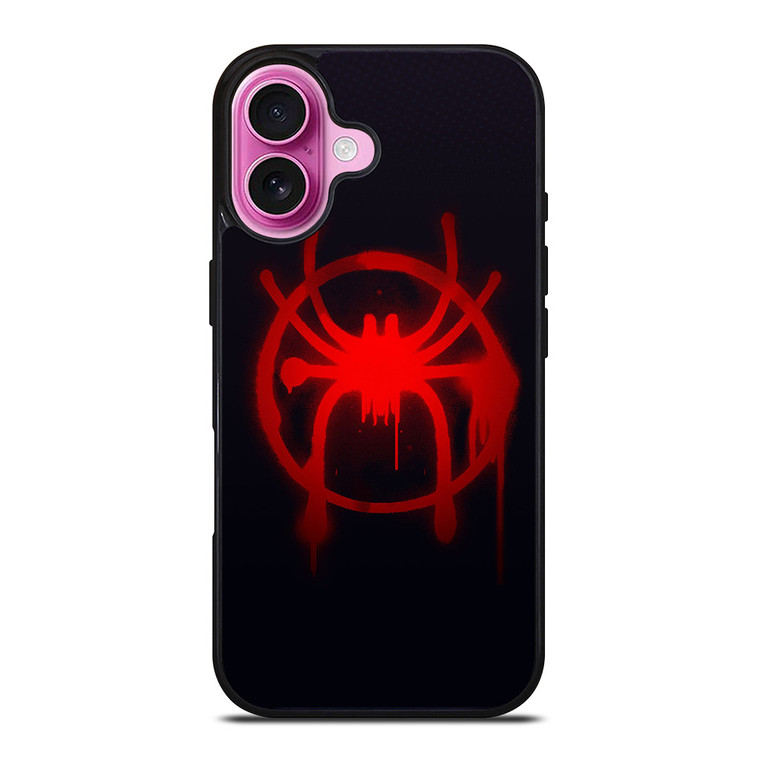 SPIDER-MAN MILES MORALES SYMBOL iPhone 16 Plus Case Cover