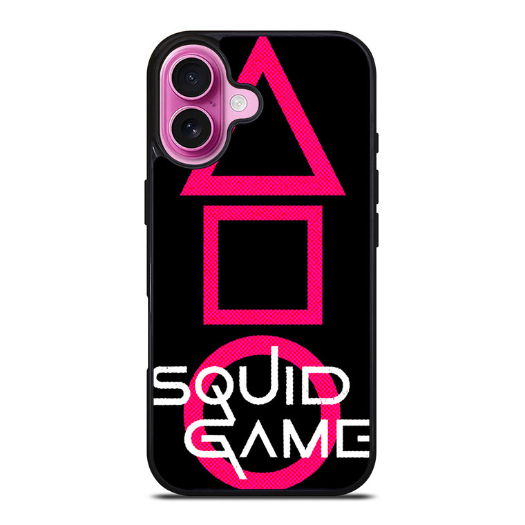 SQUID GAME LOGO NETFLIX iPhone 16 Plus Case Cover