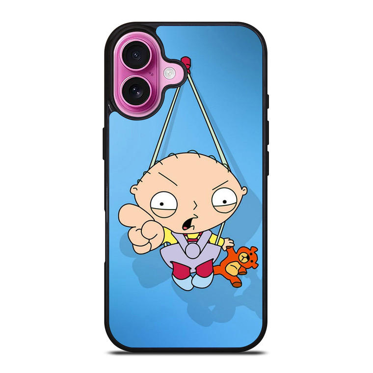STEWIE GRIFFIN FAMILY GUY HANGING iPhone 16 Plus Case Cover
