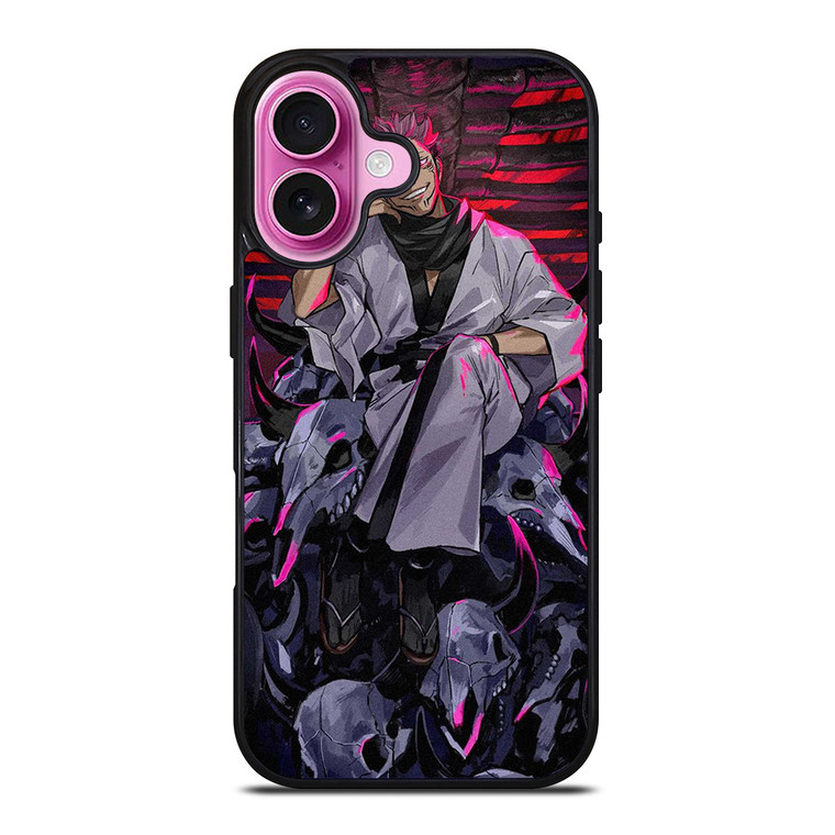 SUKUNA JUJUTSU KAISEN ANIME 2 iPhone 16 Plus Case Cover