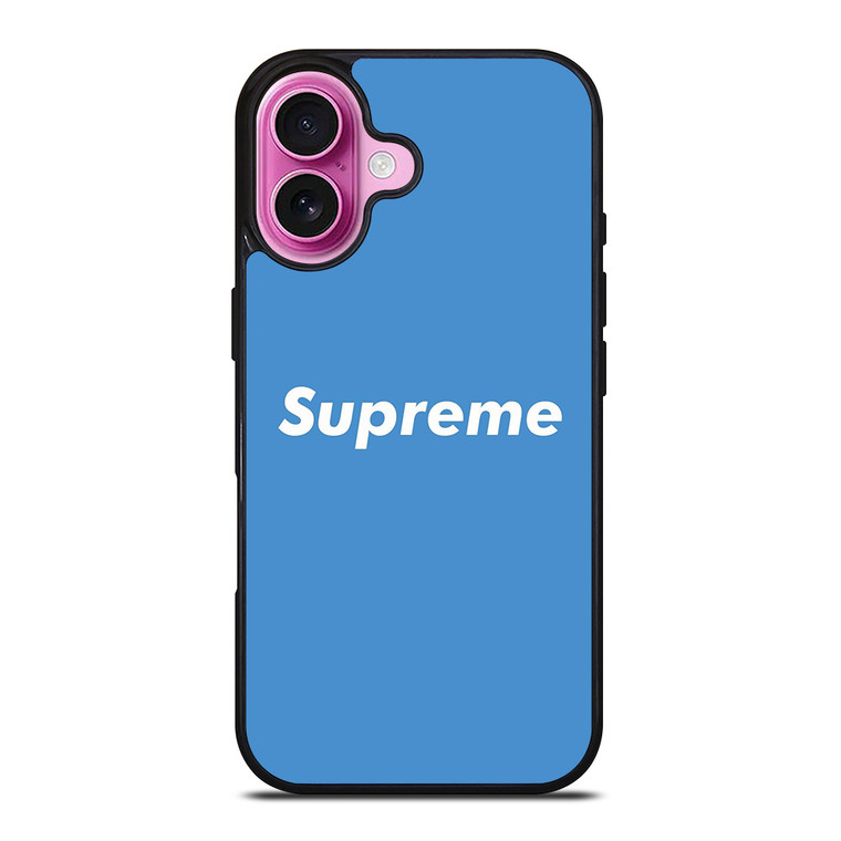 SUPREME BLUE iPhone 16 Plus Case Cover