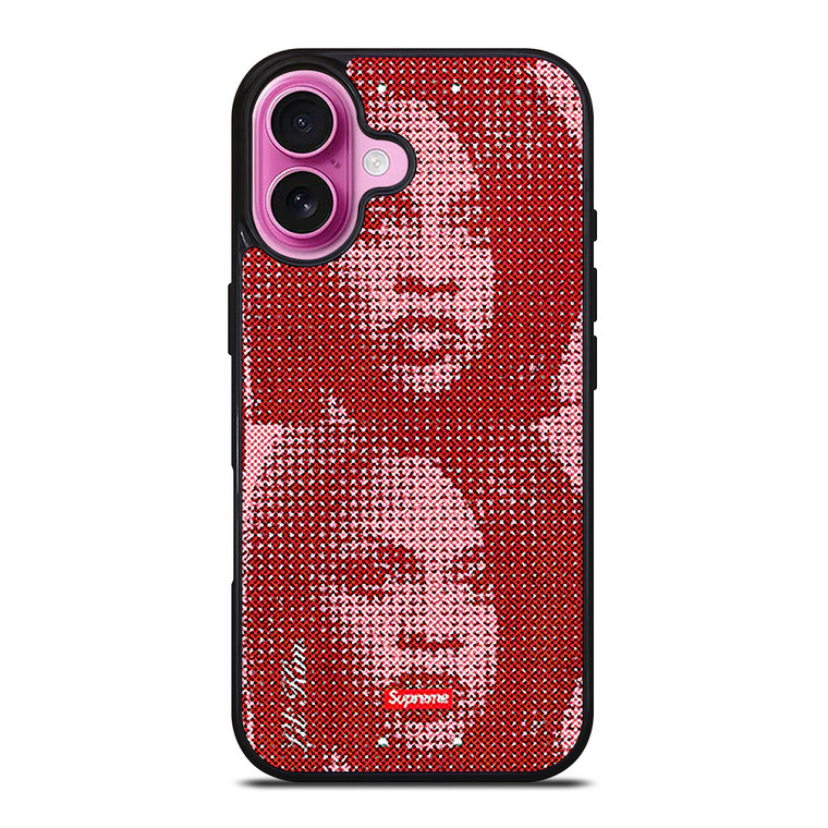 SUPREME LIL KIM RED iPhone 16 Plus Case Cover SUPREME LIL KIM RED iPhone 16 Plus Case Cover