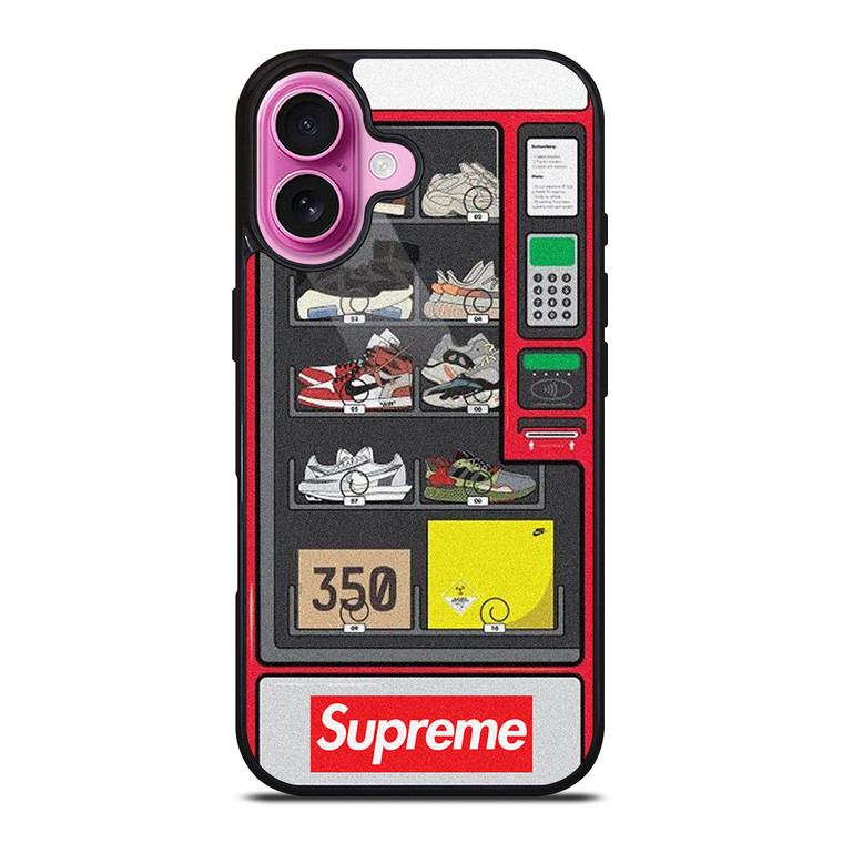 SUPREME SNEAKERS VENDING MACHINE iPhone 16 Plus Case Cover SUPREME SNEAKERS VENDING MACHINE iPhone 16 Plus Case Cover