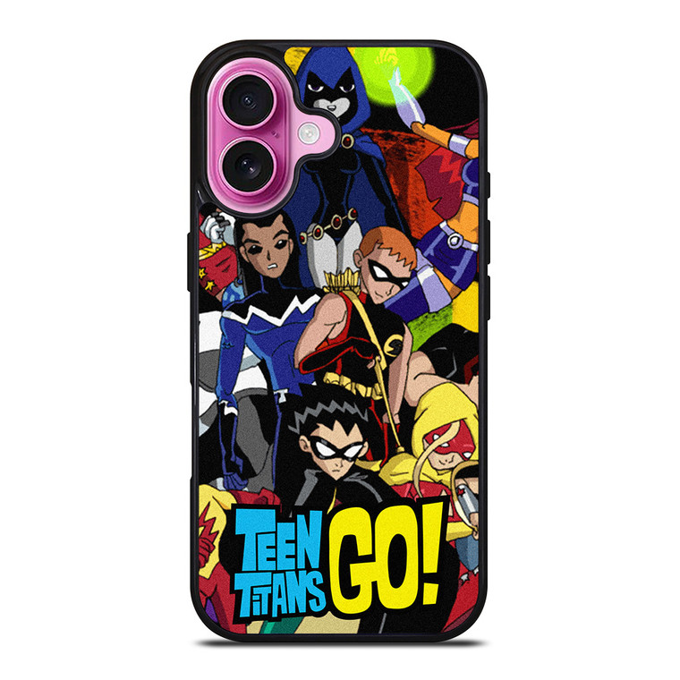 TEEN TITANS GO A CHARACTERS iPhone 16 Plus Case Cover