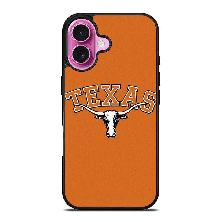 TEXAS LONGHORNS FOOTBALL LOGO 2 iPhone 16 Plus Case Cover