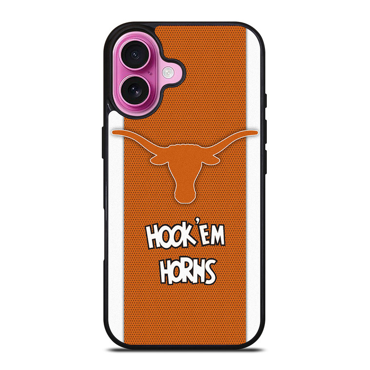TEXAS LONGHORNS FOOTBALL SLOGAN iPhone 16 Plus Case Cover