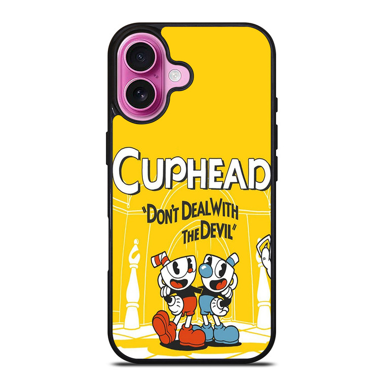 THE CUPHEAD DONT DEAL WITH DEVIL iPhone 16 Plus Case Cover