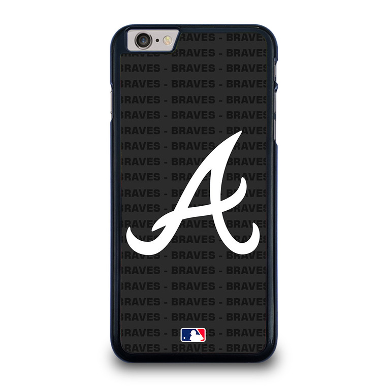 ATLANTA BRAVES BASEBALL BLACK iPhone 6 / 6S Plus Case Cover