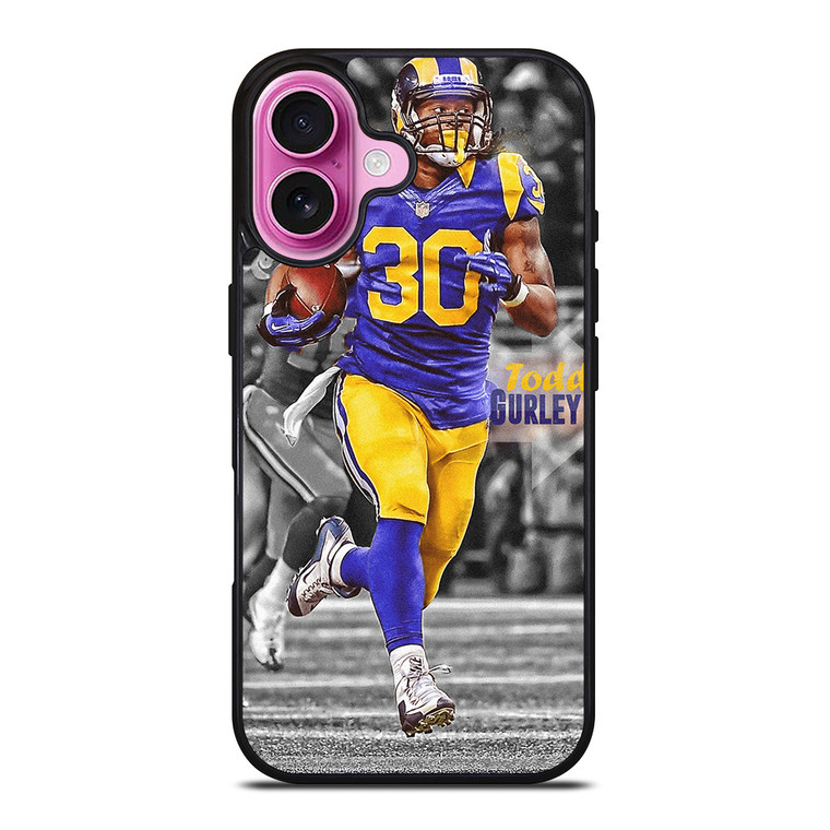 TODD GURLEY LOS ANGELES RAMS NFL iPhone 16 Plus Case Cover