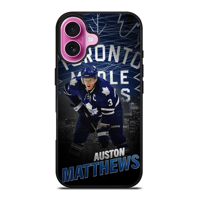TORONTO MAPLE LEAFS AUSTON MATTHEWS NHL iPhone 16 Plus Case Cover