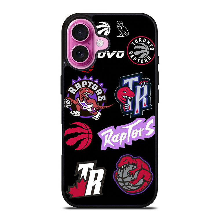 TORONTO RAPTORS NBA COLLAGE iPhone 16 Plus Case Cover