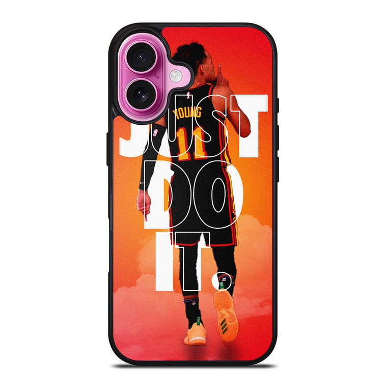 TRAE YOUNG ATLANTA HAWKS NIKE iPhone 16 Plus Case Cover