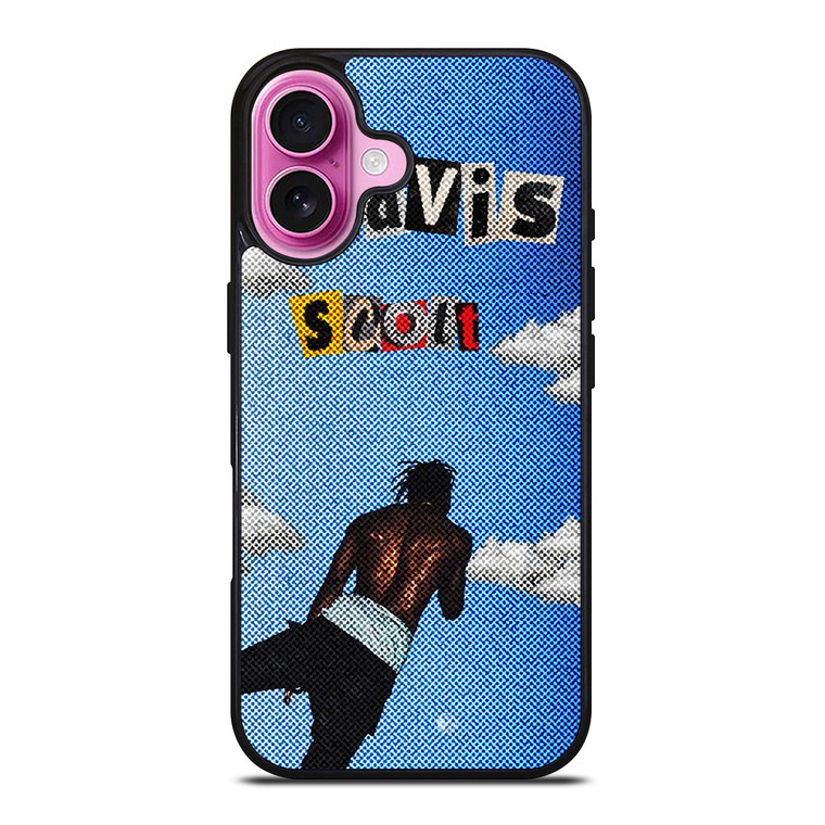 TRAVIS SCOTT RAPPER RETRO iPhone 16 Plus Case Cover