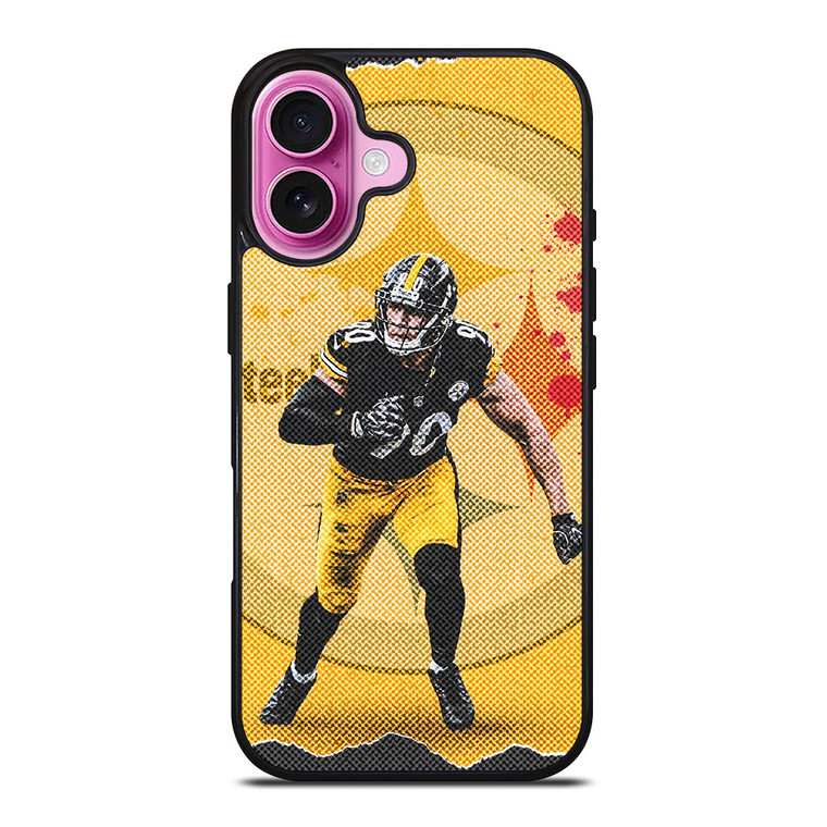 TRENT JORDAN WATT 90 PITTSBURGH STEELERS 2 iPhone 16 Plus Case Cover