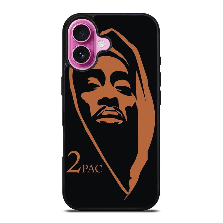 TUPAC SHAKUR SILHOUETTE iPhone 16 Plus Case Cover