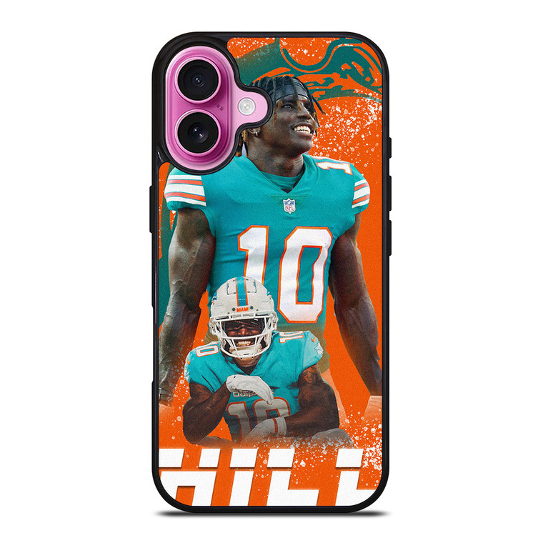 TYREEK HILL MIAMI DOLPHINS NFL iPhone 16 Plus Case Cover TYREEK HILL MIAMI DOLPHINS NFL iPhone 16 Plus Case Cover