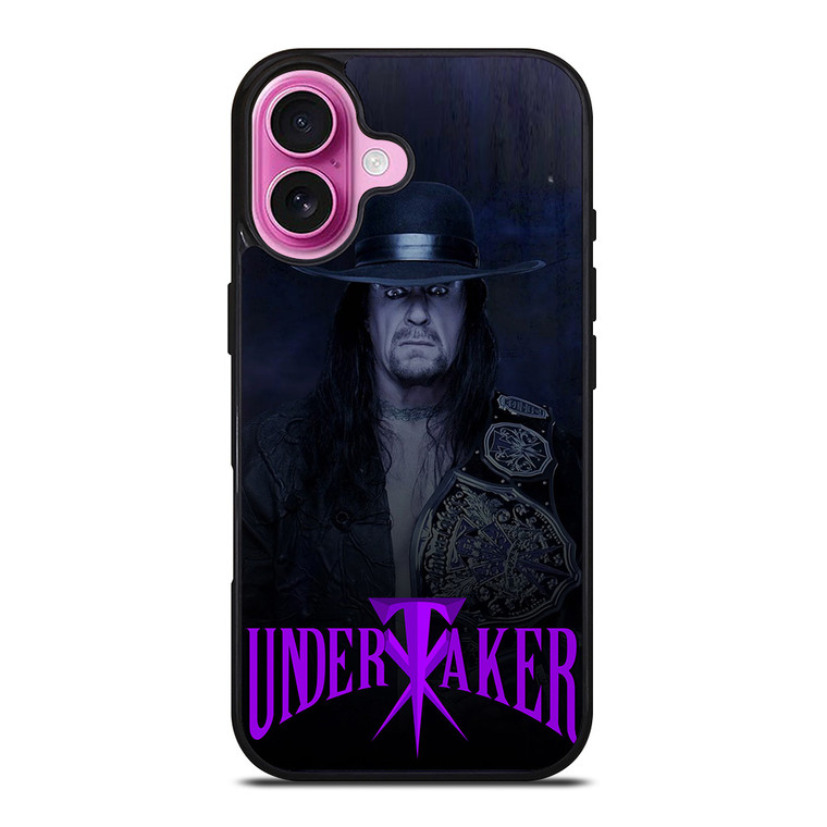 UNDERTAKER WWE WRESTLING LOGO iPhone 16 Plus Case Cover