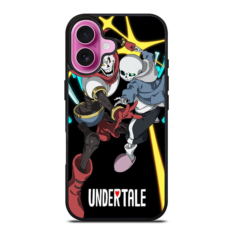 UNDERTALE SANS AND PAPYRUS iPhone 16 Plus Case Cover