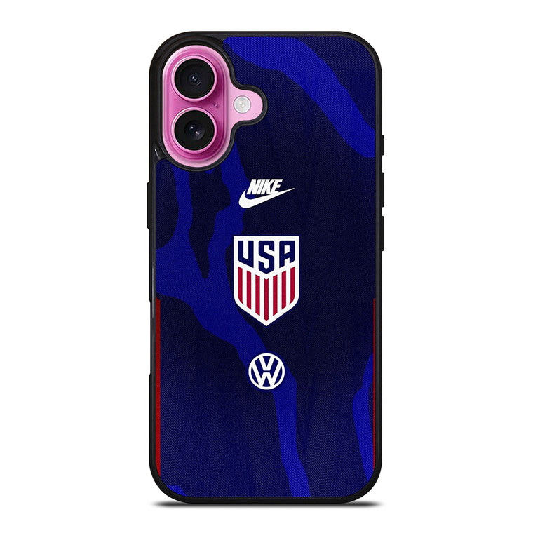 UNITED STATES SOCCER USMNT NIKE 2 iPhone 16 Plus Case Cover