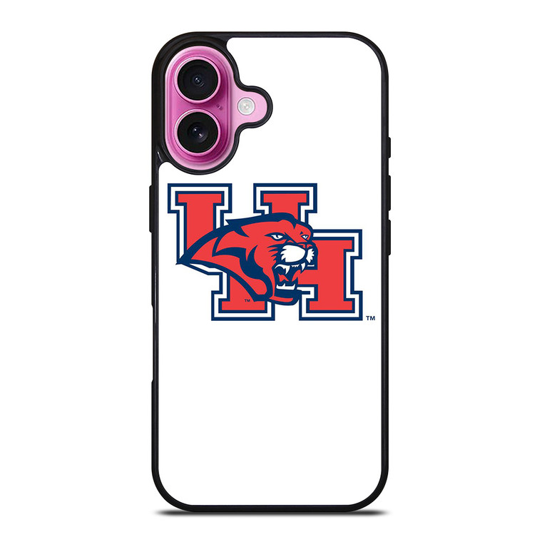 UNIVERSITY HOUSTON COUGARS BASKETBALL TEAM LOGO iPhone 16 Plus Case Cover