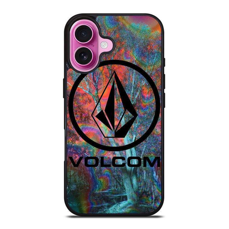 VOLCOM BOARD SPORT LOGO iPhone 16 Plus Case Cover