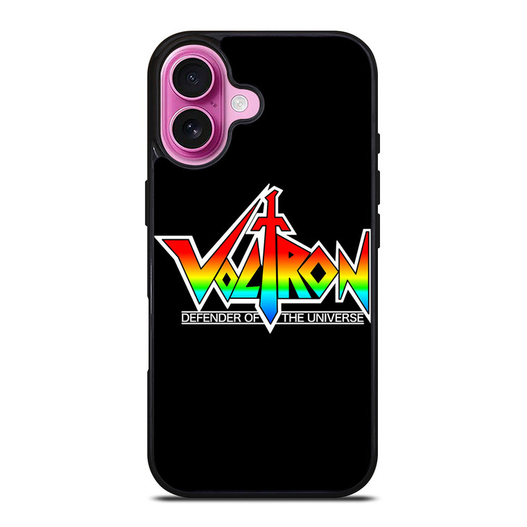 VOLTRON DEFENDER OF THE UNIVERSE LOGO iPhone 16 Plus Case Cover