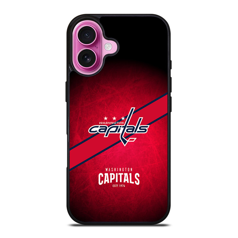 WASHINGTON CAPITALS NHL HOCKEY iPhone 16 Plus Case Cover