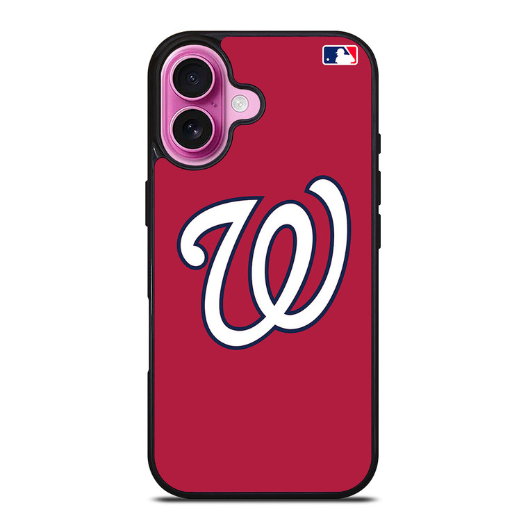 WASHINGTON NATIONALS MLB LOGO iPhone 16 Plus Case Cover