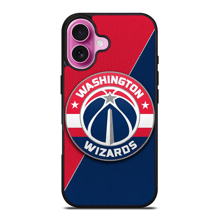 WASHINGTON WIZARDS NBA BASKETBALL LOGO iPhone 16 Plus Case Cover