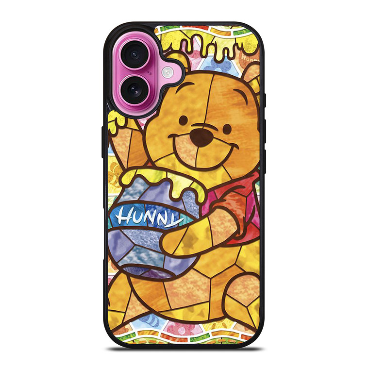 WINNIE THE POOH DISNEY MOZAIC ART iPhone 16 Plus Case Cover