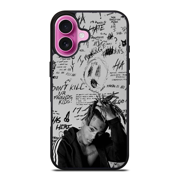 XXXTENTATION RAPPER QUOTE iPhone 16 Plus Case Cover