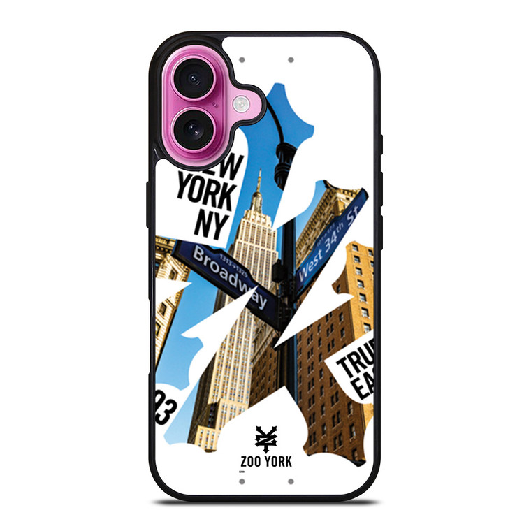 ZOO YORK NEW YORK CITY NYC SKATEBOARD iPhone 16 Plus Case Cover